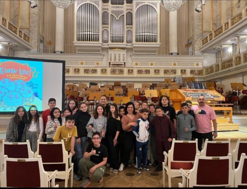 Workshop „Orgelspiel“ im Konzerthaus – ein besonderes Erlebnis für die Klasse 5b